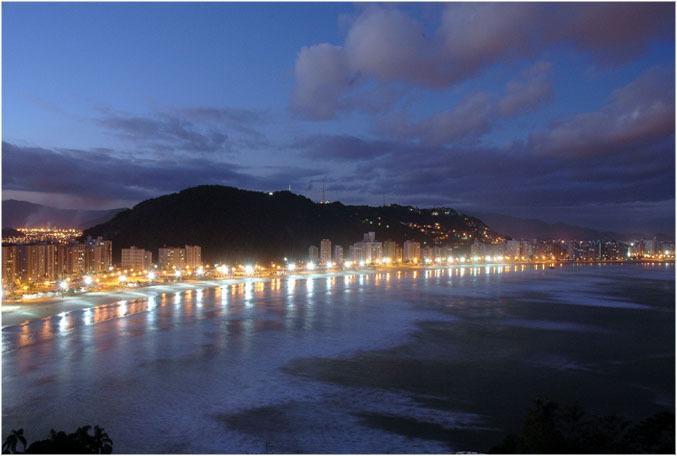 Flat Itarare Tower Beach Aparthotel Sao Vicente  Luaran gambar